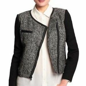 NWT Banana Republic Metallic Moto Jacket 8P